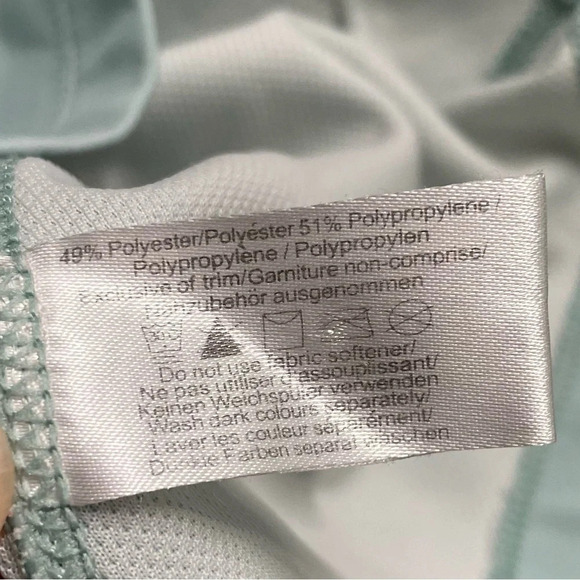 Arc'teryx Rho Lightweight Zip-Neck Base Layer Top - Women's Medium Pastel Blue - Picture 5 of 12